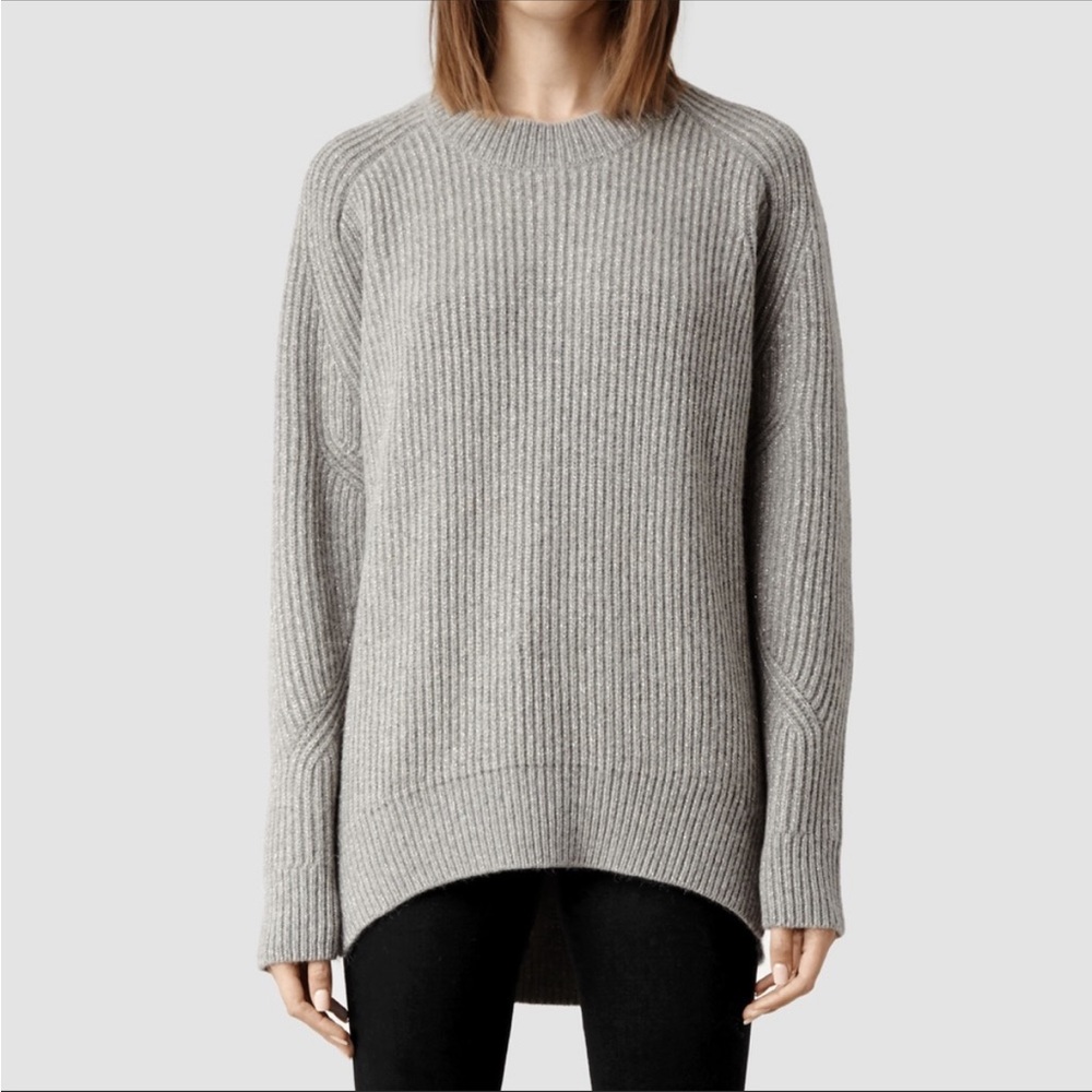 All Saints Sweater in gray